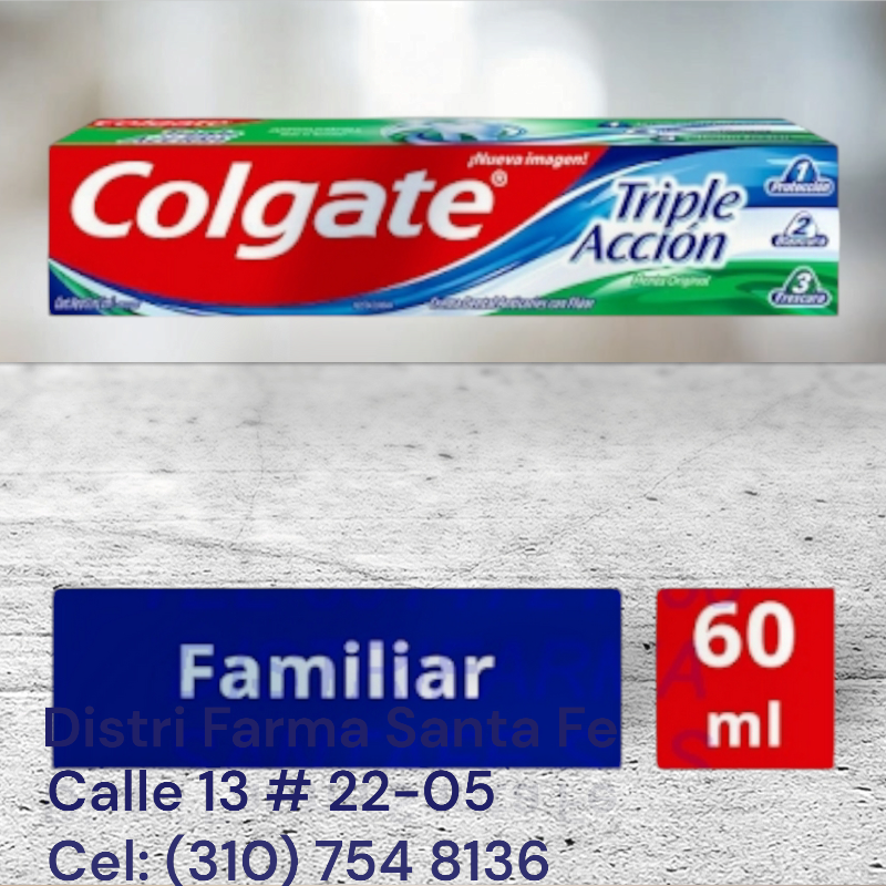 Crema Dental Colgate Triple Accion X Ml Iva