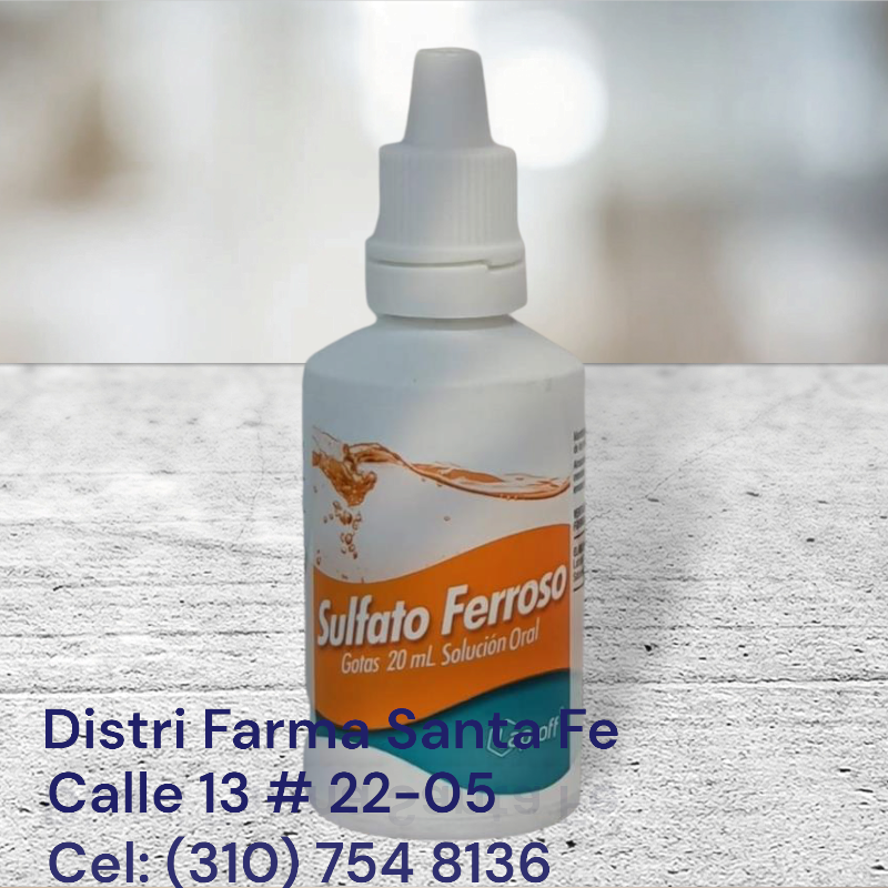 SULFATO FERROSO LAPROFF GOTAS X 20 ML