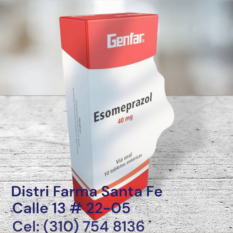 (T) ESOMEPRAZOL COLMED 40MG X 100 CAPSULAS