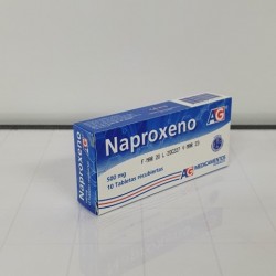 NAPROXENO AG 500MG X 10 TABLETAS
