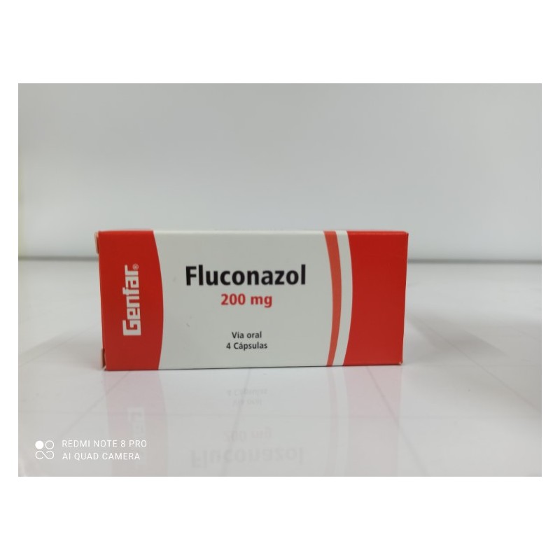 FLUCONAZOL GENFAR 200MG X 4 TABLETAS