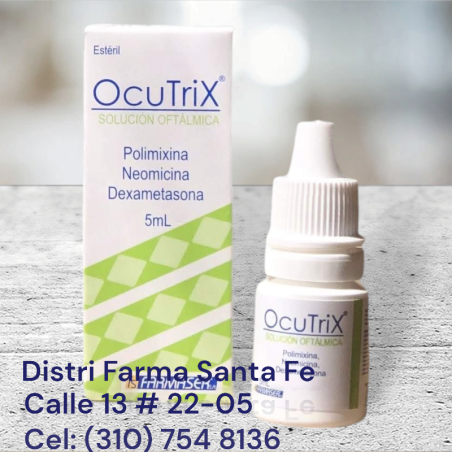 OCUTRIX GOTAS OFTALMICO X 5 ML (POLIM-NEOM-DEXAM)