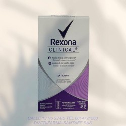 DESODORANTE REXONA CLINICAL BARRA X 48GR  (IVA)