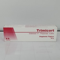 TRIMICORT UNGUENTO 0.05% TUBO X 40GR (CLOBETASOL)