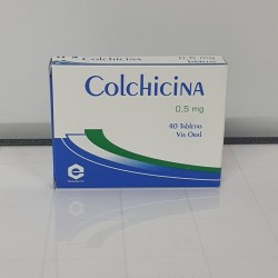 COLCHICINA EXPOFARMA 0.5MG X 40 TABLETAS
