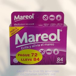 MAREOL X 72 TABLETAS...