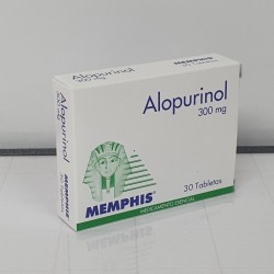 ALOPURINOL MEMPHIS 300MG X 30 TABLETAS