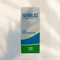 IVERBLAS GOTAS FRASCO  X 5ML (IVERMECTINA)