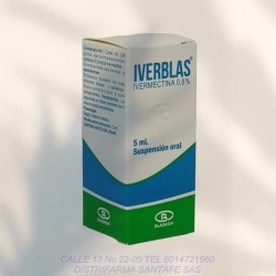 IVERBLAS GOTAS FRASCO  X 5ML (IVERMECTINA)