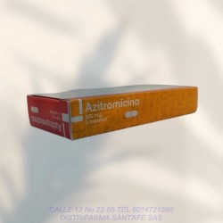 AZITROMICINA MEMPHIS 500MG X 3 TABLETAS