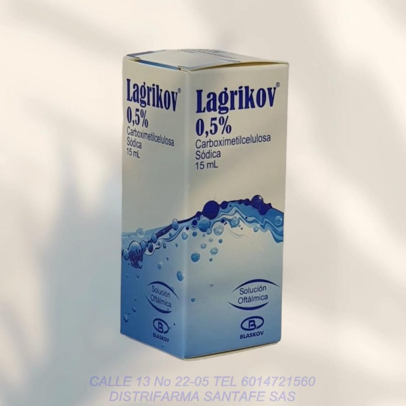 LAGRIKOV GOTAS OFTALMICAS 0.5%