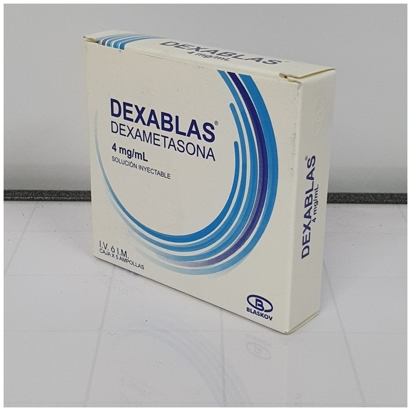 DEXABLAS 4MG/ML CAJA X 5 AMPOLLAS (DEXAMETASONA)
