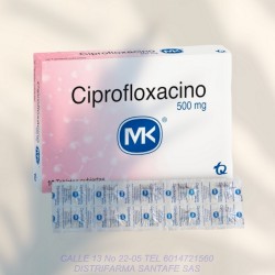 CIPROFLOXACINA MK 500MG X 6...