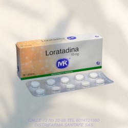LORATADINA MK 10MG X 10...