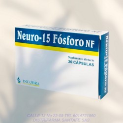 NEURO 15 FOSFORO NF X 20 TABLETAS