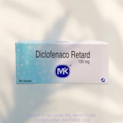 DICLOFENACO RETARD MK X 20...