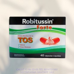 ROBITUSSIN FORTE X 40 CAPSULAS