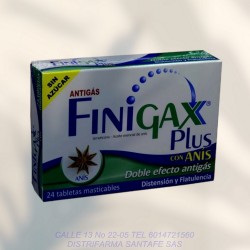 FINIGAX PLUS CON ANIS X 24 TABLETAS