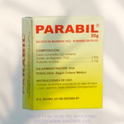 PARABIL X 10 TABLETAS
