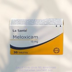 MELOXICAM LA SANTE 15MG CAJA X 30 TABLETAS