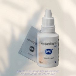 OXIMETAZOLINA HCI MK 0.05% X 15ML (SOLUCION NASAL)