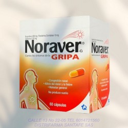 NORAVER GRIPA X 54 CAPSULAS...