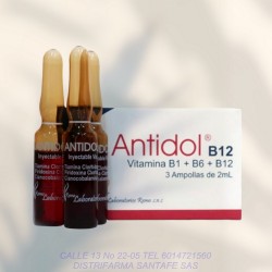 ANTIDOL B12 X 3 AMPOLLAS DE...