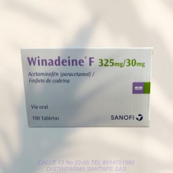 WINADEINE F X 100 TABLETAS