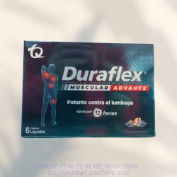 DURAFLEX MUSCULAR ADVANCE X 6 CAPSULAS (TQ)