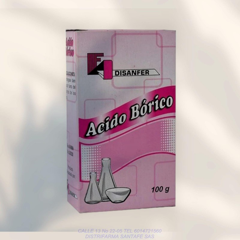 Acido Borico - bolsa x 100 gr. DROFARMA