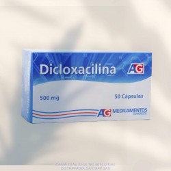 DICLOXACILINA AG 500MG X 50...