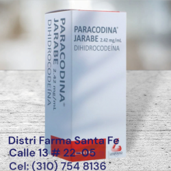 PARACODINA JARABE FRASCO X 120ML (DIHIDROCODEINA)