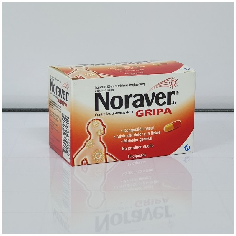 NORAVER GRIPA X 16 CAPSULAS (TQ)